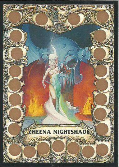 Battle Cards (Base Set) card 87 Zheena Nightshade