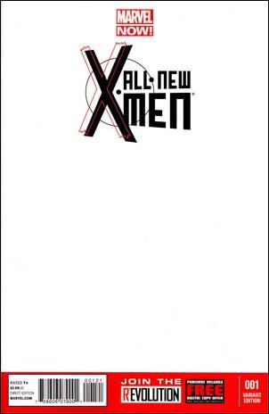All-New X-Men (2013) issue 1-F Blank/Sketch Cover