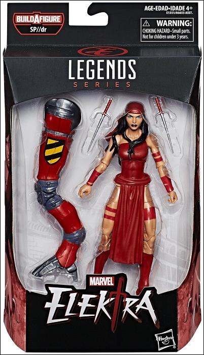 Marvel Legends Series: Spiderman (SP//dr Series) figure 5 Elektra