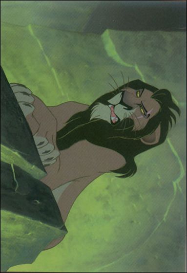 Lion King: Series 1 (Base Set)  card 23 Scar Sings of His Plan
