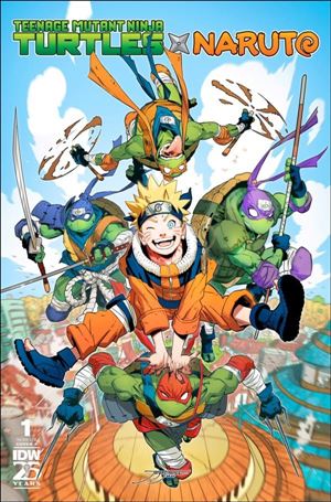 Teenage Mutant Ninja Turtles x Naruto Cover Image 1