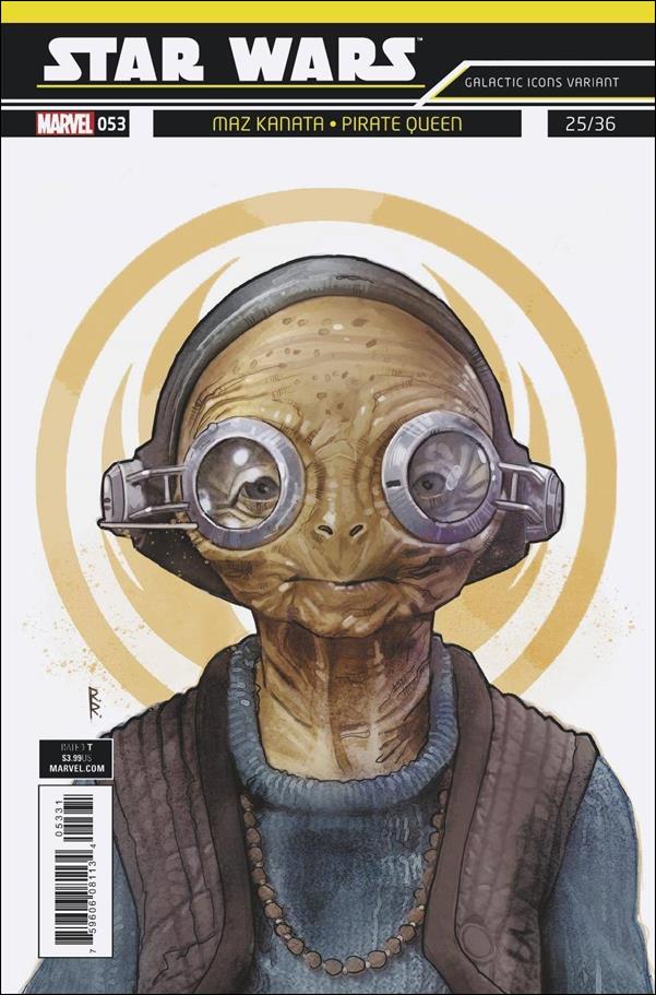 Star Wars (2015) issue 53-C Rod Reis Galactic Icons Cover