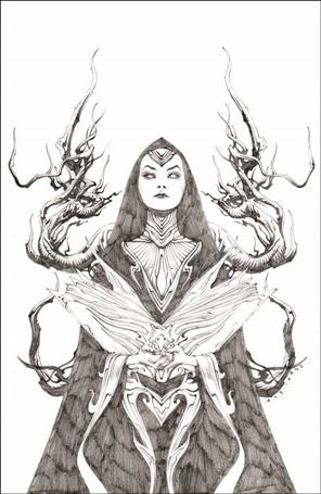 Dune: House Atreides issue 2-C Jae Lee 1:25 Black & White Virgin Cover