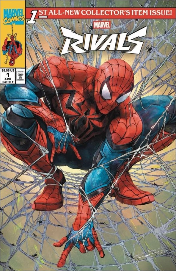 Marvel Rivals issue 1-E Retailer Exclusive Ivan Tao Homage Dress Cover