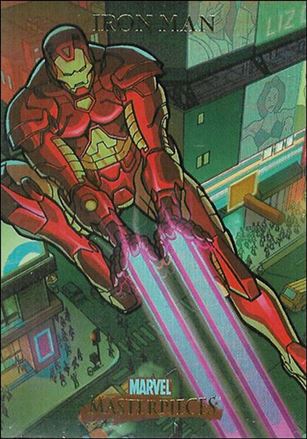 2007 Marvel Masterpieces (Parallel Foil Base Set) card 43 Iron Man