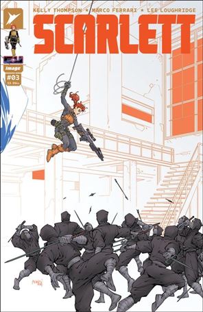 Scarlett (2024) issue 3-C Gleb Melnikov 1:10 Connecting Cover