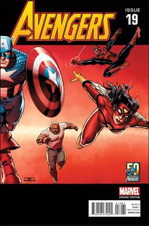 Avengers (2013) issue 19-F John Cassaday 2000s Wraparound Cover