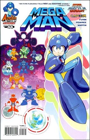 Mega Man issue 44-B Ben Bates Cover
