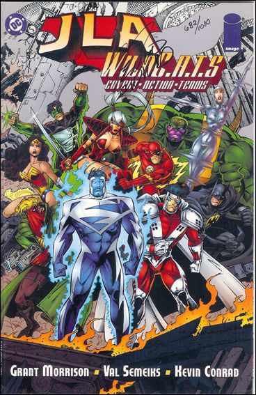 JLA/WildC.A.T.s issue 1-B Dynamic Forces (Signed by Kevin Conrad) 1/1000 
