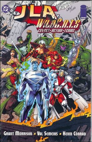 JLA/WildC.A.T.s issue 1-B Dynamic Forces (Signed by Kevin Conrad) 1/1000 