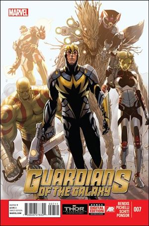 Guardians of the Galaxy (2013) issue 7 Sara Pichelli Starlord Cover