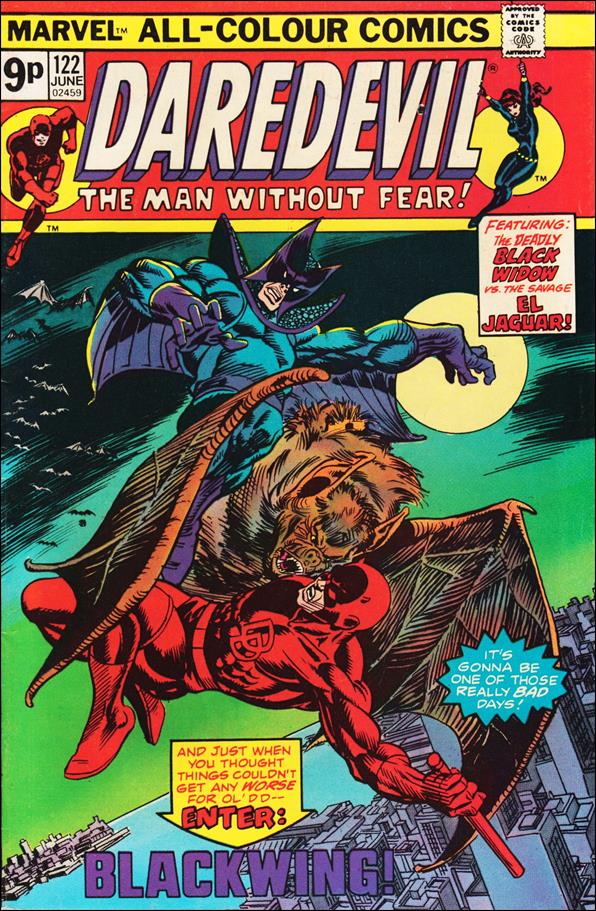 Daredevil (1964) issue 122-B UK Price Cover