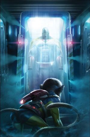 Space Ghost (2024) issue 11-E Francesco Mattina Metal Virgin Cover