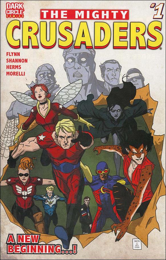 Mighty Crusaders (2017) issue 1-B Matthew Dow Smith Cover