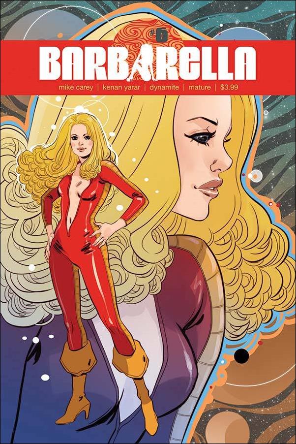 Barbarella (2017) issue 6-C Marguerite Sauvage Cover