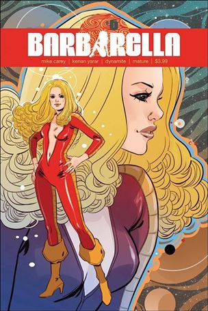 Barbarella (2017) issue 6-C Marguerite Sauvage Cover