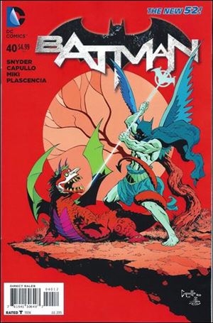 Batman (2011) issue 40-F Greg Capullo Cover (2nd Printing)