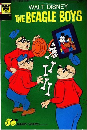 Walt Disney the Beagle Boys issue 18-B Whitman Cover