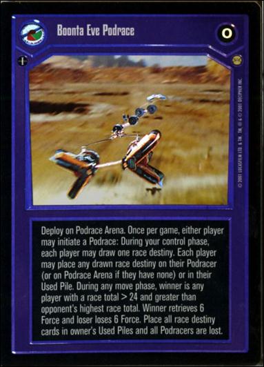 Star Wars: Reflections III (Base Set) card 68 Boonta Eve Podrace