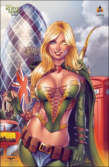 Grimm Fairy Tales Presents Robyn Hood (2012) issue 5-G Elias Chatzoudis Metal London Super Con Cover 1/25