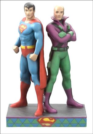 DC Comics by Jim Shore item nn5 Superman and Lex Luthor