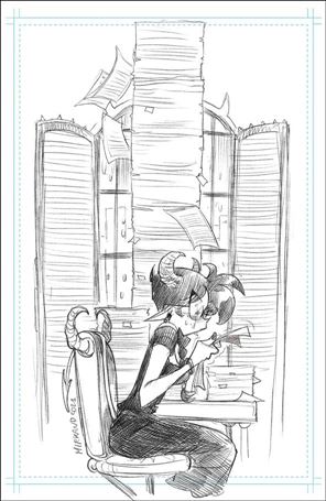 Mirka Andolfo's Sweet Paprika issue 1-J Mirka Andolfo 1:100 Black & White Virgin Cover