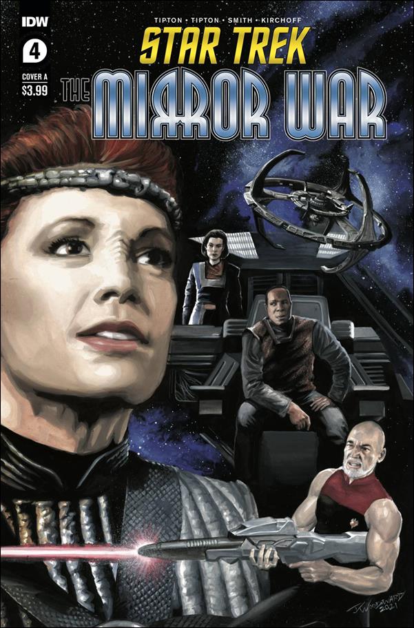 Star Trek: The Mirror War issue 4 J.K. Woodward Cover