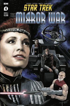 Star Trek: The Mirror War issue 4 J.K. Woodward Cover