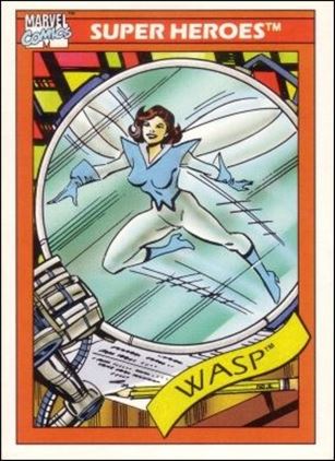 Marvel Universe: Series 1 (Base Set) card 51 Wasp
