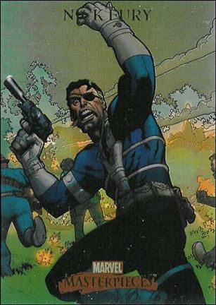 2007 Marvel Masterpieces (Parallel Foil Base Set) card 62 Nick Fury