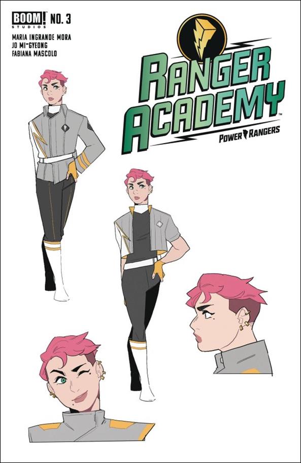 Ranger Academy issue 3-B Jo Mi-Gyeong Cover