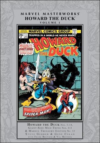 Marvel Masterworks: Howard the Duck issue 1 Silver Dust Jacket