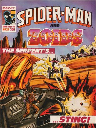 Spider-Man and Zoids (UK) issue 29