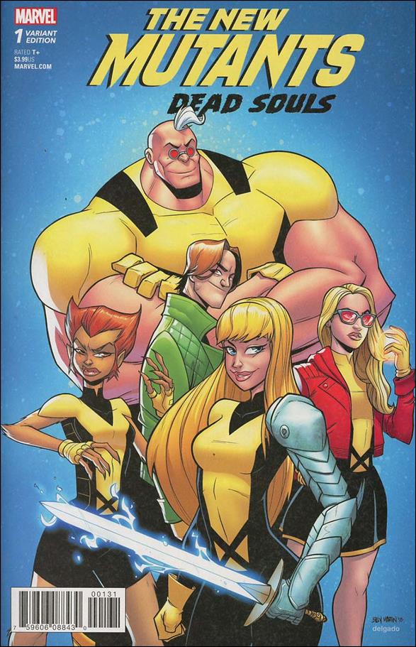 New Mutants: Dead Souls issue 1-C Billy Martin Cover
