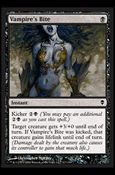 Magic The Gathering: Zendikar (Base Set) card 117 Vampire's Bite