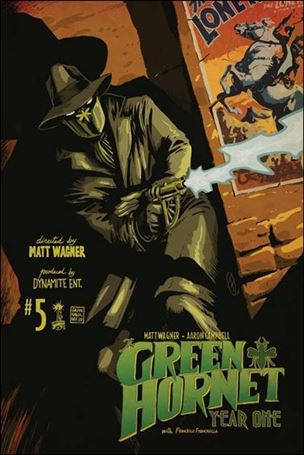 Green Hornet: Year One issue 5-B Francesco Francavilla 1:10 Cover
