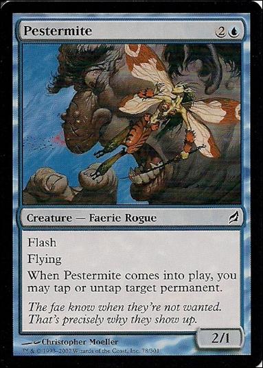 Magic the Gathering: Lorwyn (Base Set) card 78 Pestermite