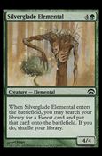Magic the Gathering: Planechase (Base Set) card 78 Silverglade Elemental