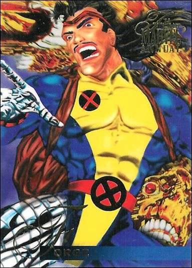 Marvel Annual Flair '95 (Base Set) card 29 Forge