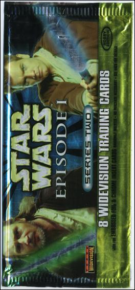 Star Wars: Episode I Widevision: Series 2 card 2-B Sealed Hobby Pack - Qui-Gon and Obi-Wan