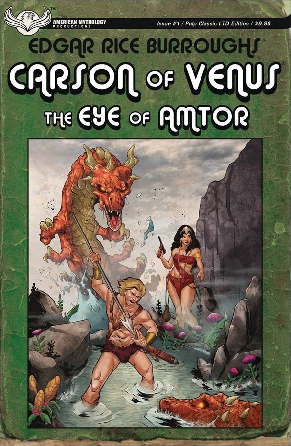 Carson of Venus: The Eye of Amtor issue 1-C Vincenzo Carratu Pulp Cover 1/350