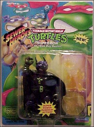 Teenage Mutant Ninja Turtles: Sewer Heroes figure 3 Super Don