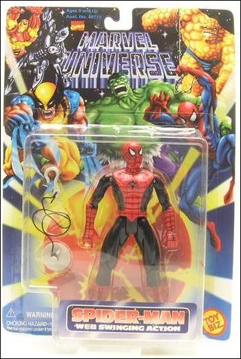 Marvel Universe (1996) figure 9 Spider-Man (with Web Swinging Action)
