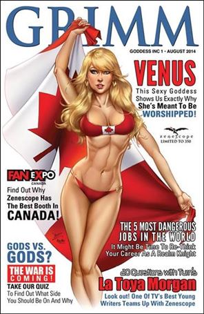 Grimm Fairy Tales Presents Goddess Inc. issue 1-E Michael Dooney Fan Expo Canada Cover 1/350