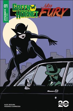 Green Hornet / Miss Fury issue 2-D Jacob Edgar Cover
