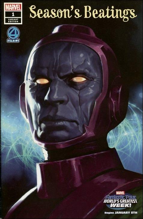 Season's Beatings issue 1-C Marco Djurdjevic Fantastic Four Villains Cover