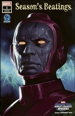 Season's Beatings issue 1-C Marco Djurdjevic Fantastic Four Villains Cover