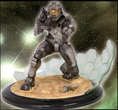 Halo 3 ARTFX  item 2-C Field of Battle (Steel Spartan)