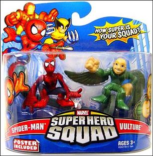 Marvel Super Hero Squad figure 64 Spider-Man and Vulture