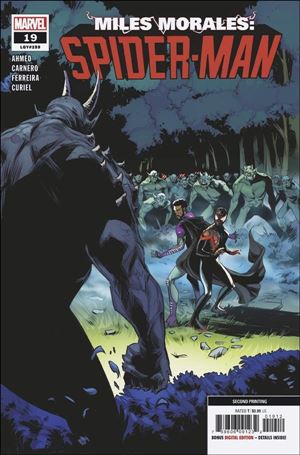 Miles Morales: Spider-Man (2018) issue 19-B Carmen Nunez Carnero Cover (2nd Printing)